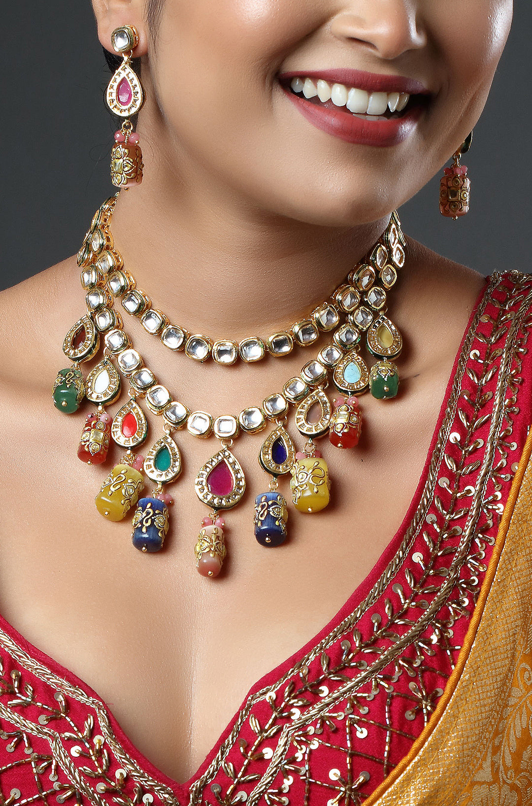 Multicoloured Traditional Necklace
