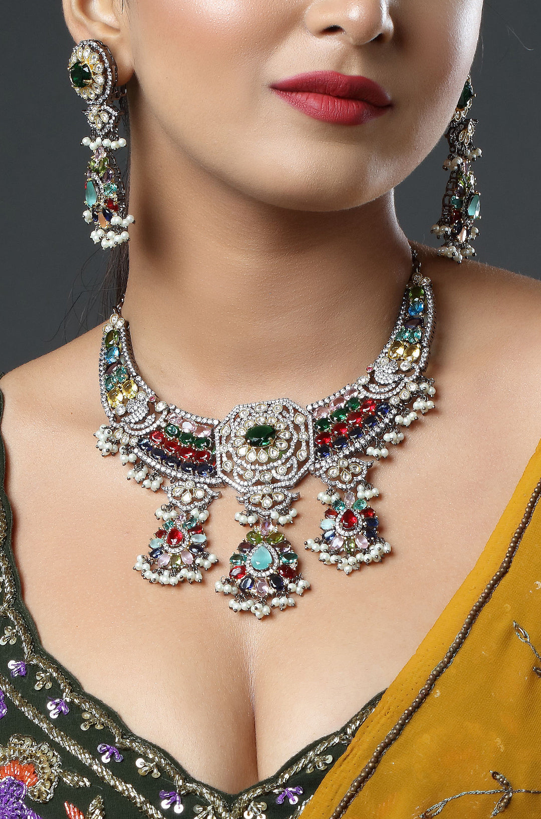 The Gemstone Mosaic Necklace