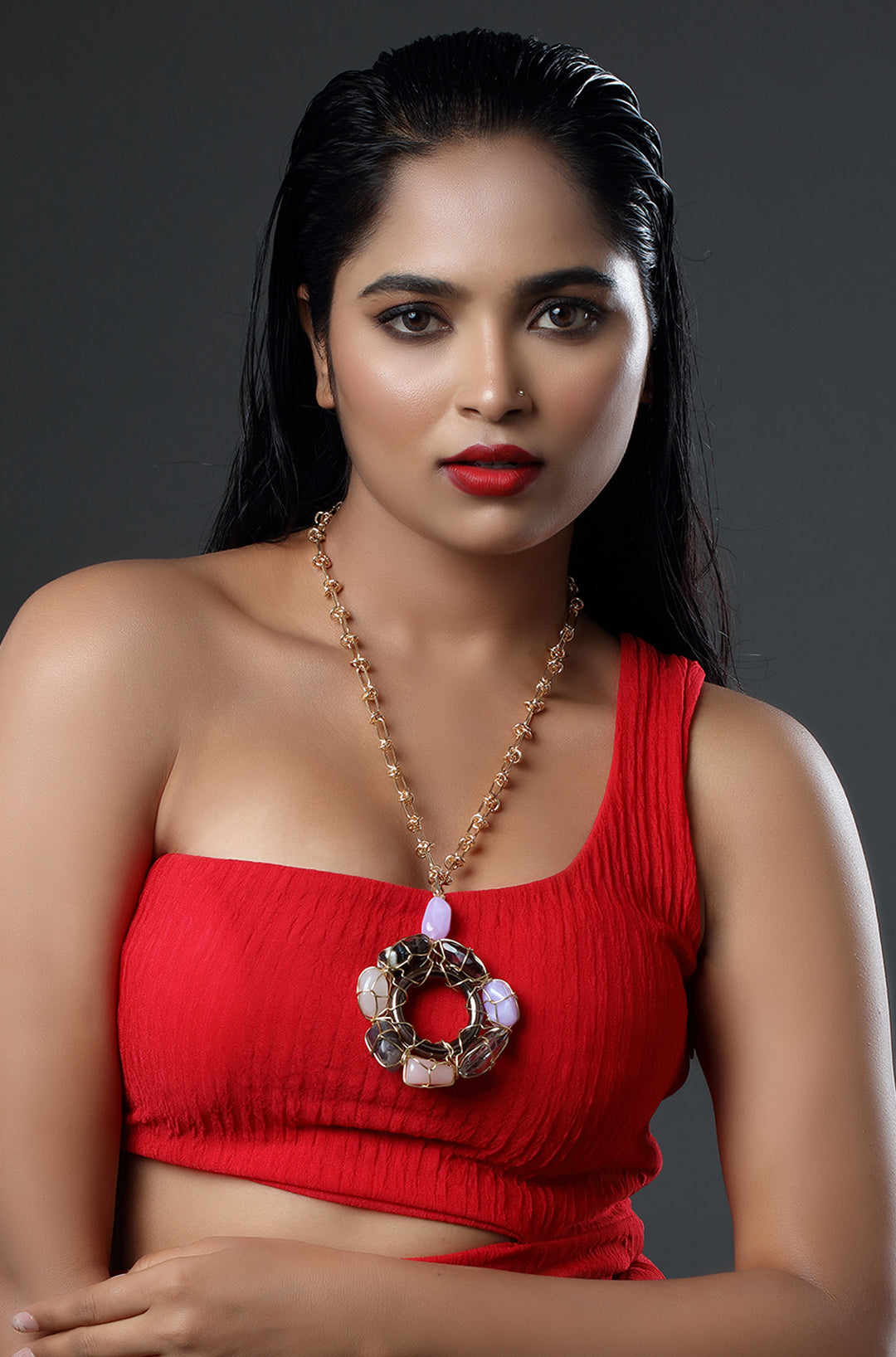 Serene Circle Necklace