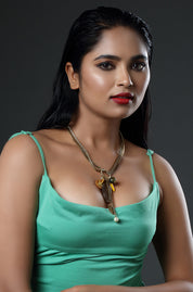 Rustic Luxe Charm Necklace