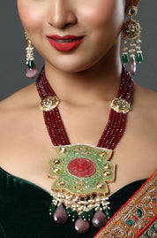 Rani Padma Raag Necklace