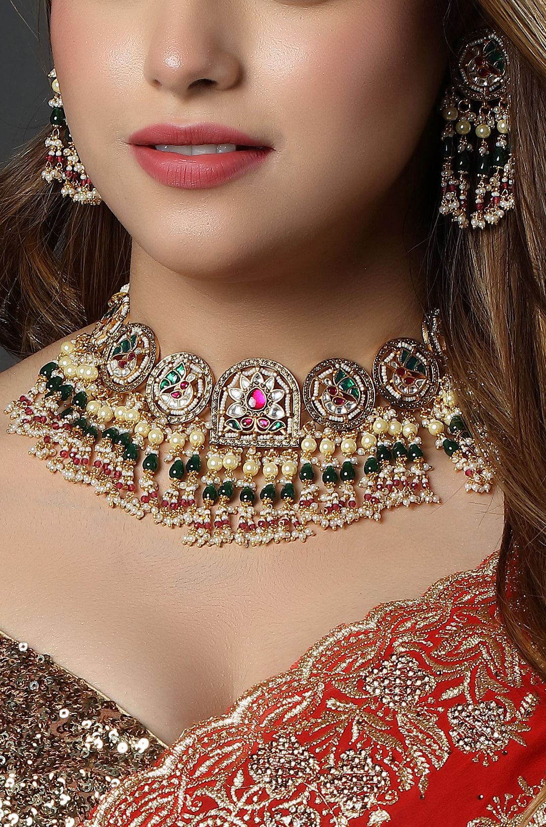 The Heritage Bead Ensemble Necklace