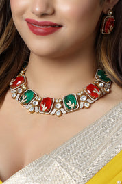 The Garden of Gems Ensemble Necklace
