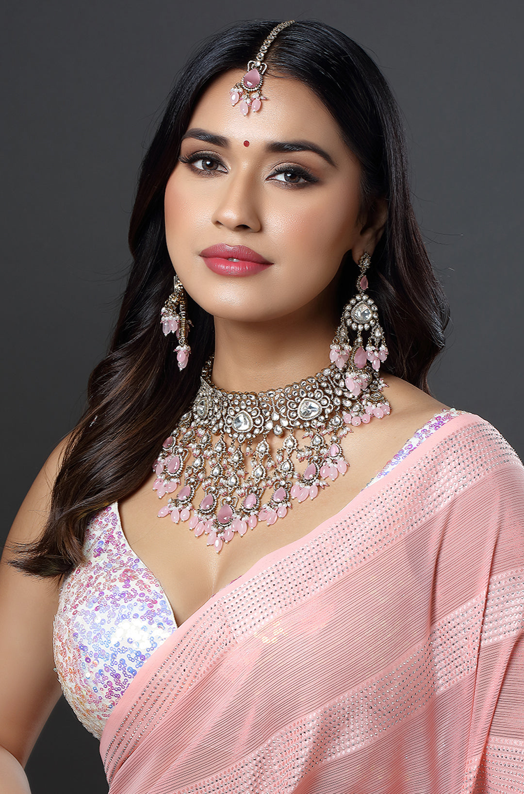 The Dulhan's Delight Ensemble Necklace