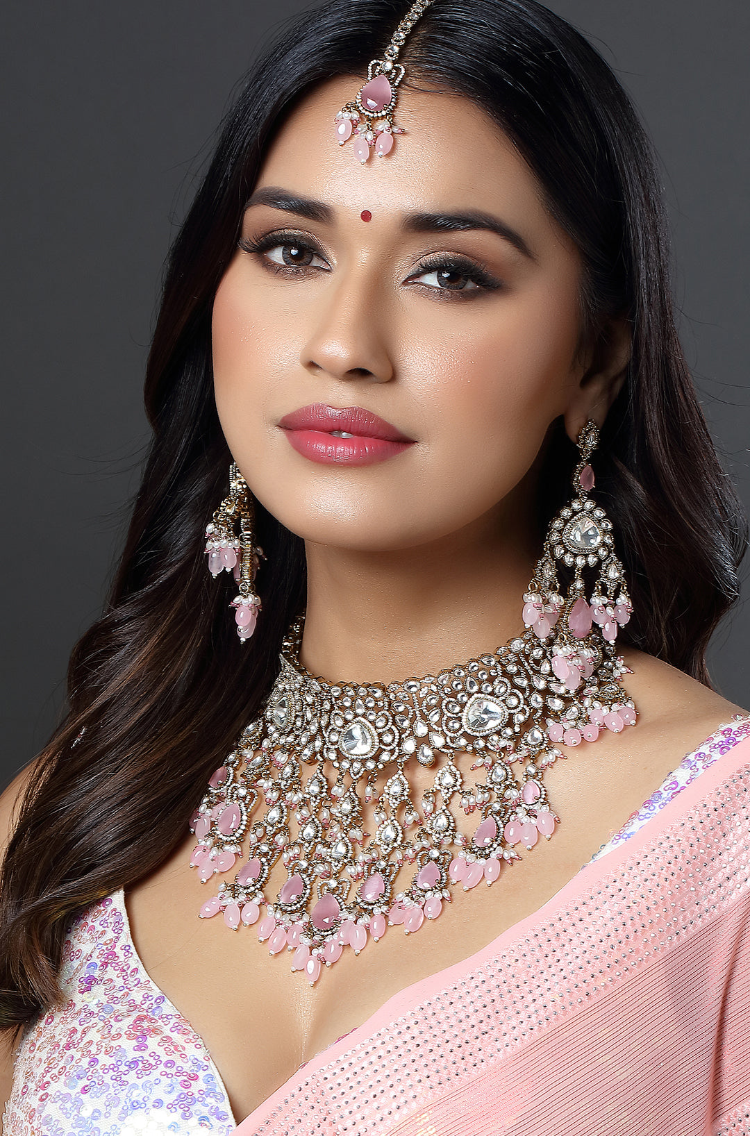 The Dulhan's Delight Ensemble Necklace