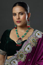 Royal Polki Neck Piece and Set