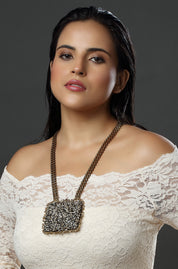 The Textured Relic Necklace