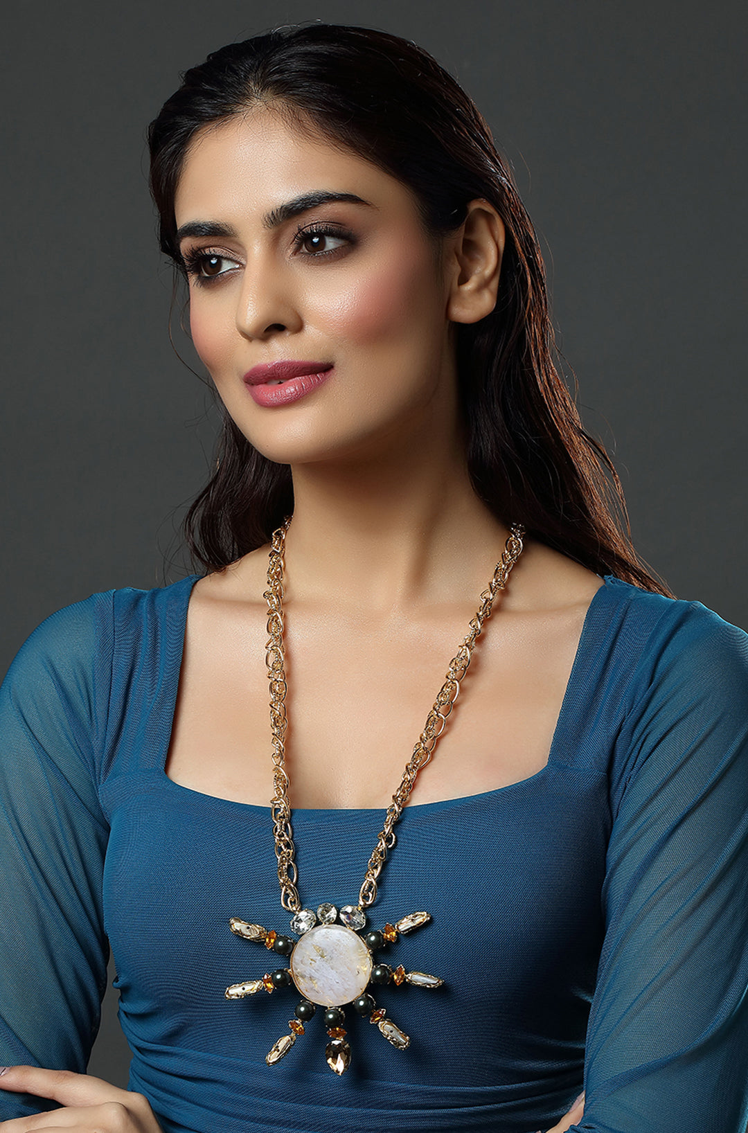 The Solstice Statement Necklace