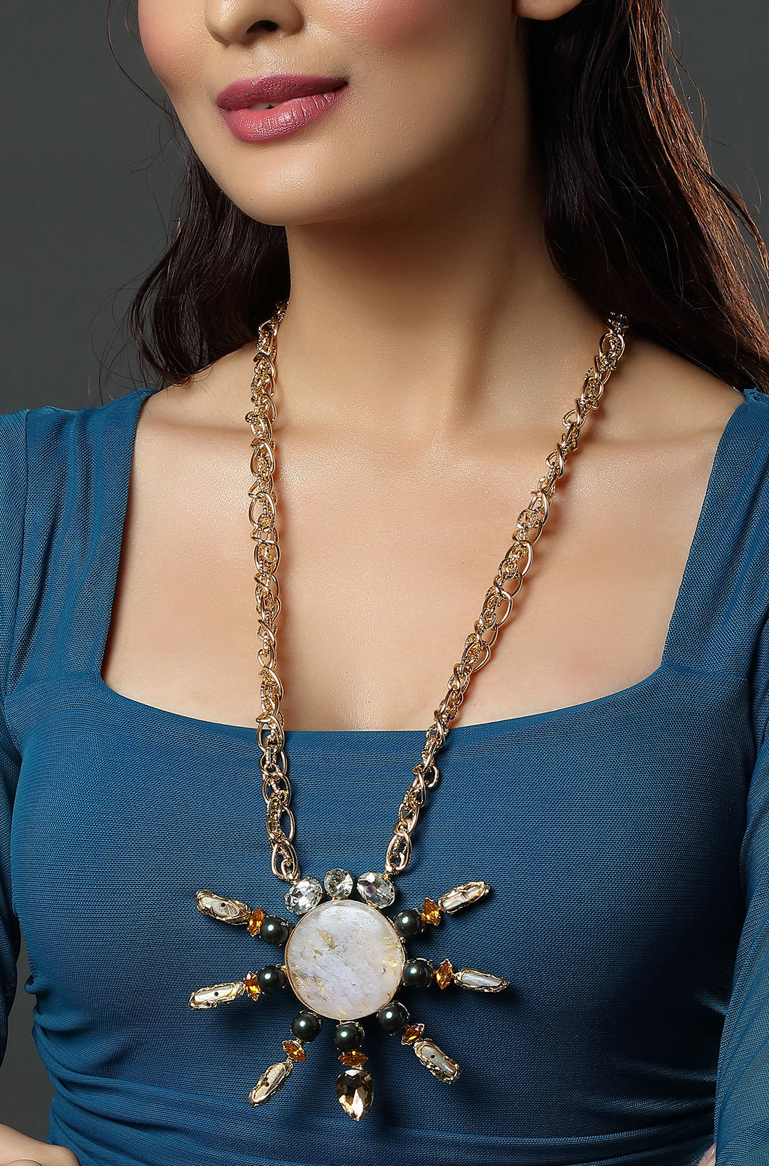 The Solstice Statement Necklace