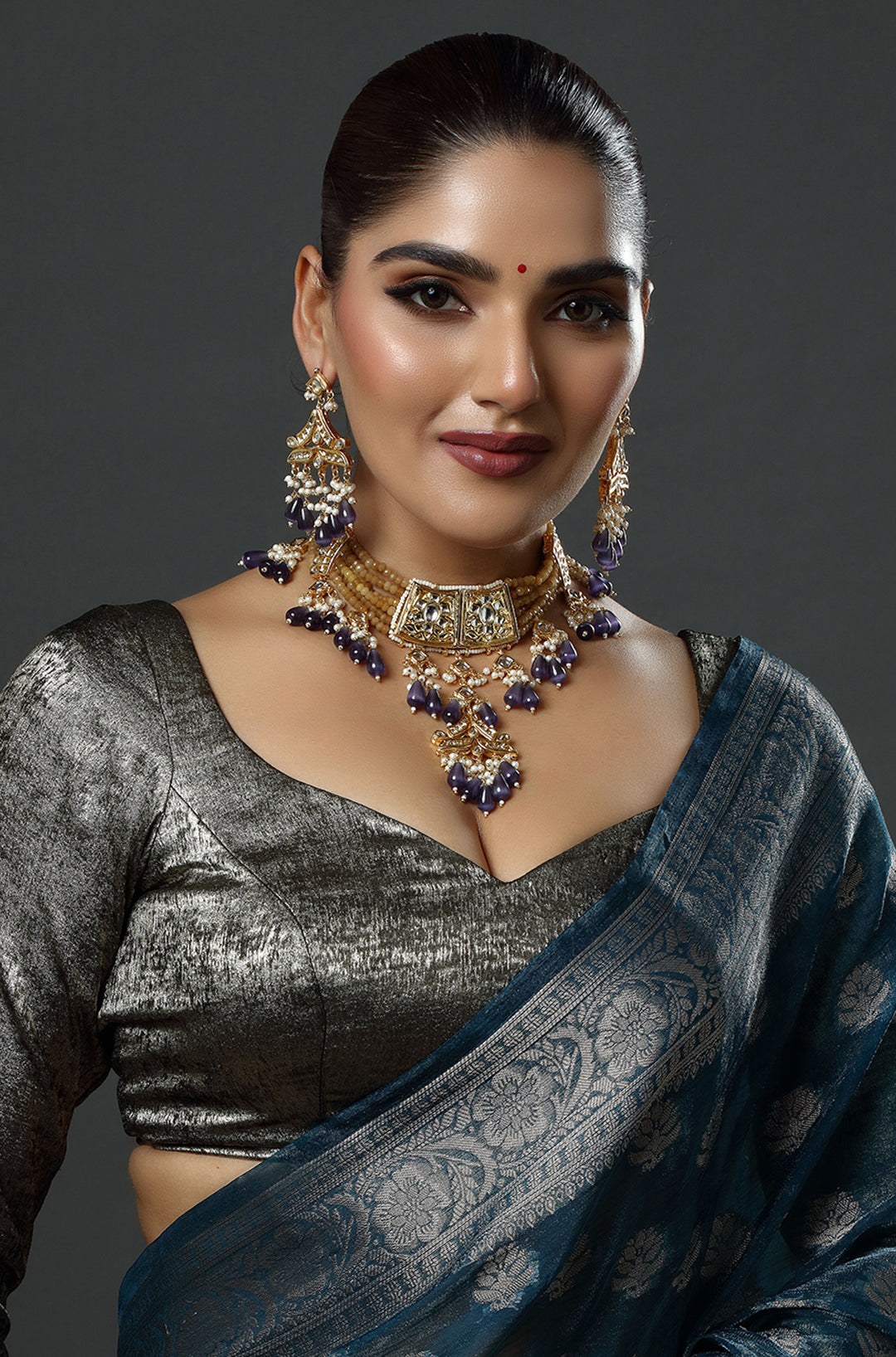 Violet Vogue Necklace
