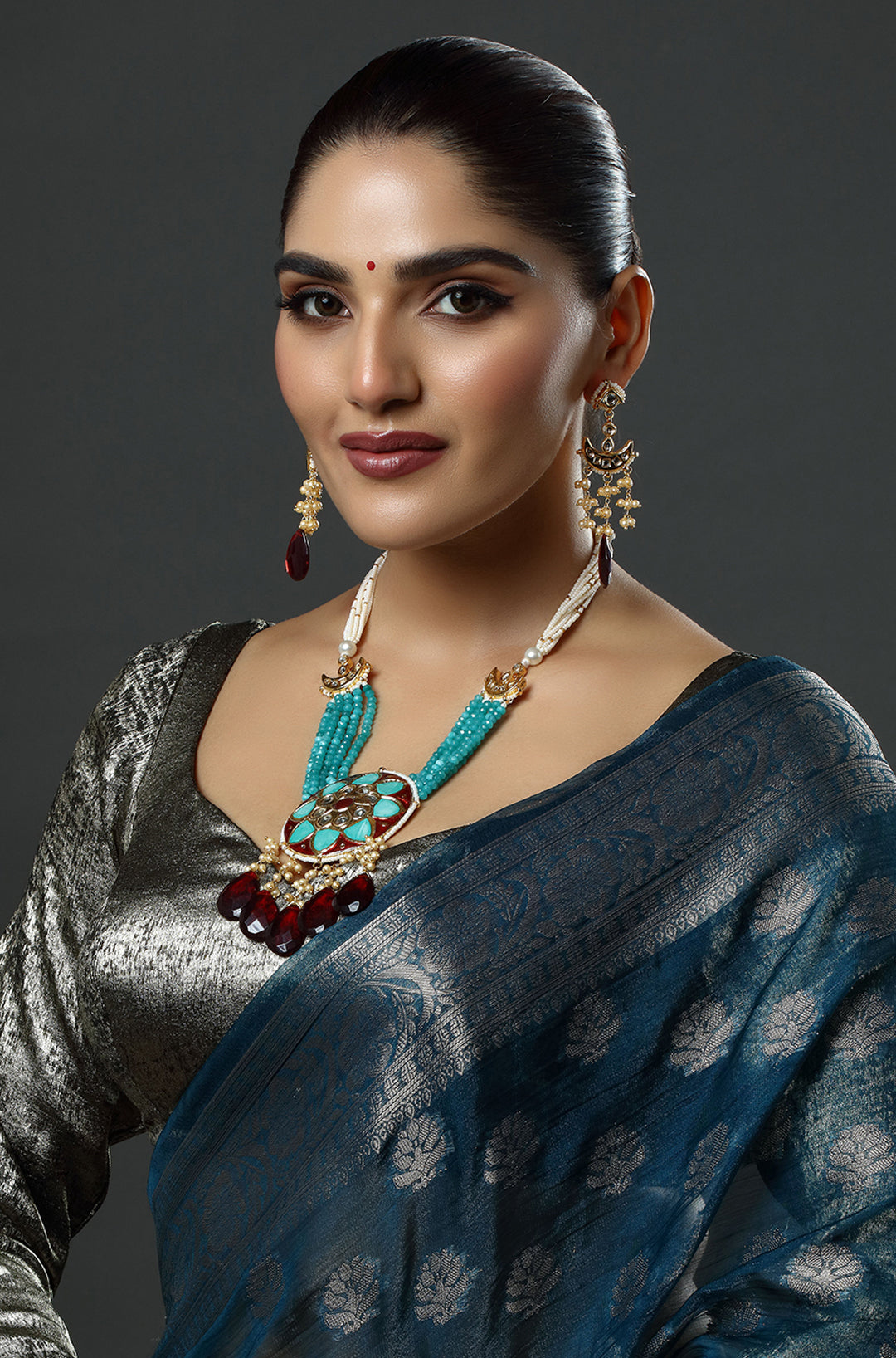 Classic Imperial Heavy Bridal Choker Necklace