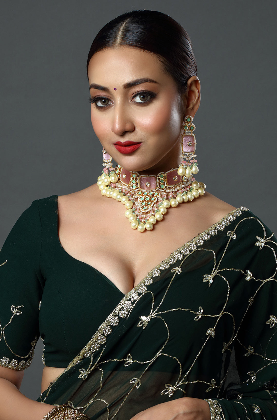 Rajputana Pearl Necklace