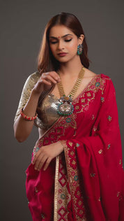 Patola Pushp Necklace