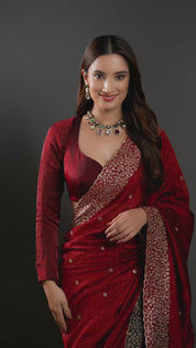 Victorian Kundan & Navratan Meenakari Multi Color Necklace