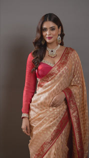 Pearl Ruby Cascade Necklace