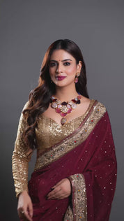 Fusion Multicolor Statement Neck Piece