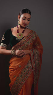 Rani Padma Raag Necklace
