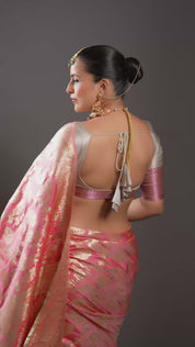 Sadiki Pachi Kundan Necklace with Maang Tika