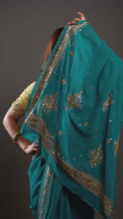Kundan Green Glory Necklace