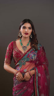 Maharani's Verdant Heart Necklace