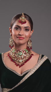 Classic Imperial Heavy Bridal Choker Necklace