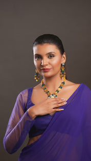 Marigold Emerald Royale Necklace