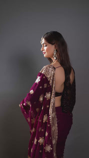 Gold Plated Kundan Studded Necklace