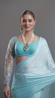 Pearl Polki & AD Stone Parrot Victorian Style Necklaces