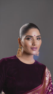 Regal Elephant Jhumkas
