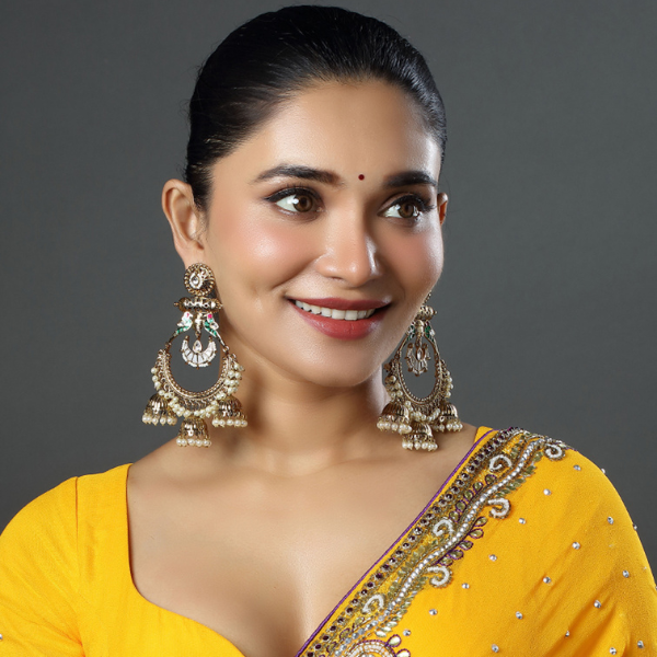 Dazzling Bridal Jhumkas