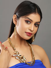 Broach Style Long Necklace