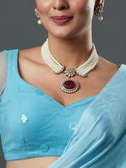 Nayaab Shahi Pearl Neckpiece