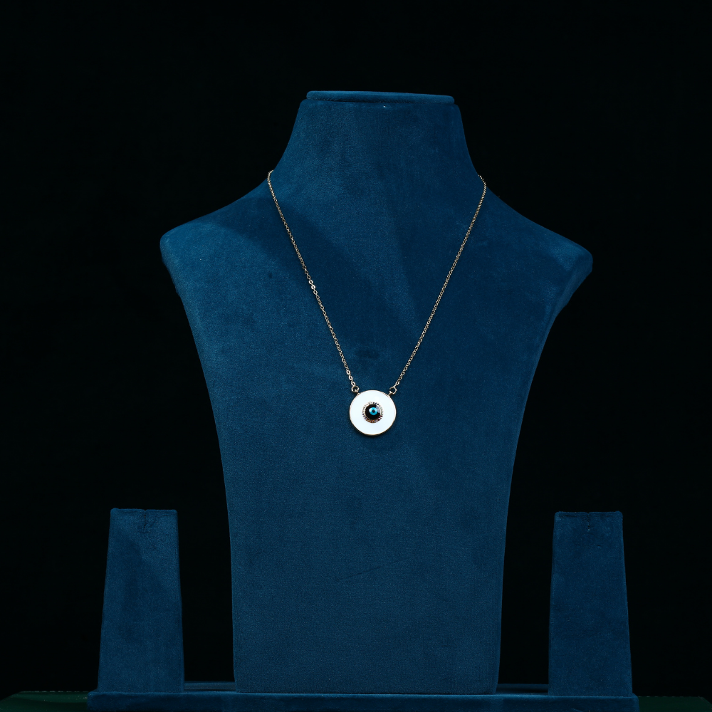 New Stylish Minimal Evil Eye Necklace Pendent