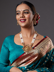 Goddess Lakshmi Motif Necklace