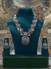 Green Oxidized Necklace