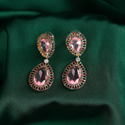 Pink Cubic Zircon Earring