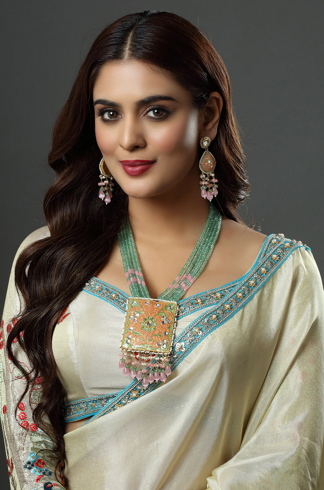 Meenakari Pastel Dream Necklace