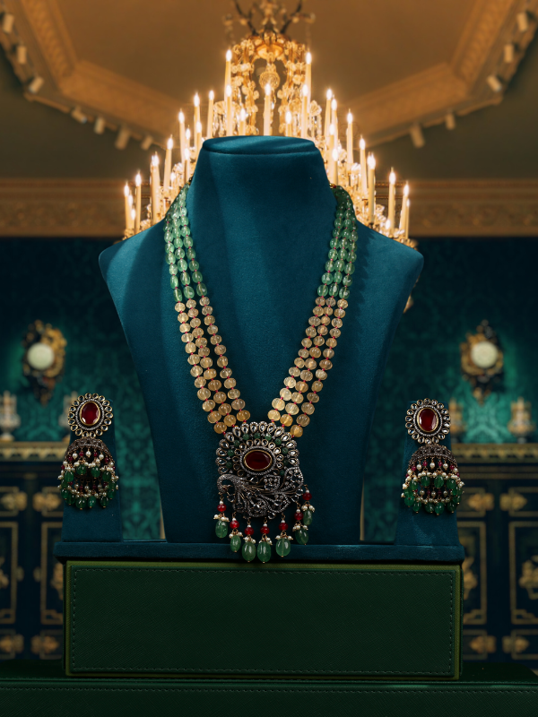 Royal Polki Neck Piece and Set