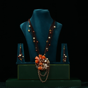 Creative and Unique Stone Design Necklace Set