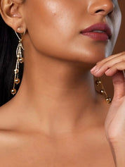 Trendy & Chic Gold Designer Earring