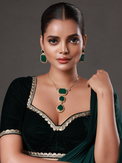 Sabyasachi Replica Bridal Uncut Polki Kundan Necklace