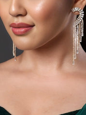 Ear cuff Diamond Studded Earring