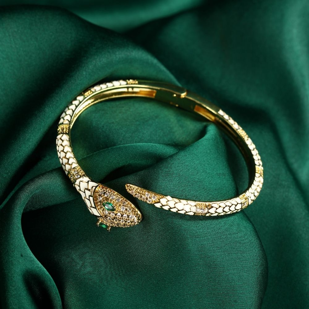 Serpentine Cuff Bracelet