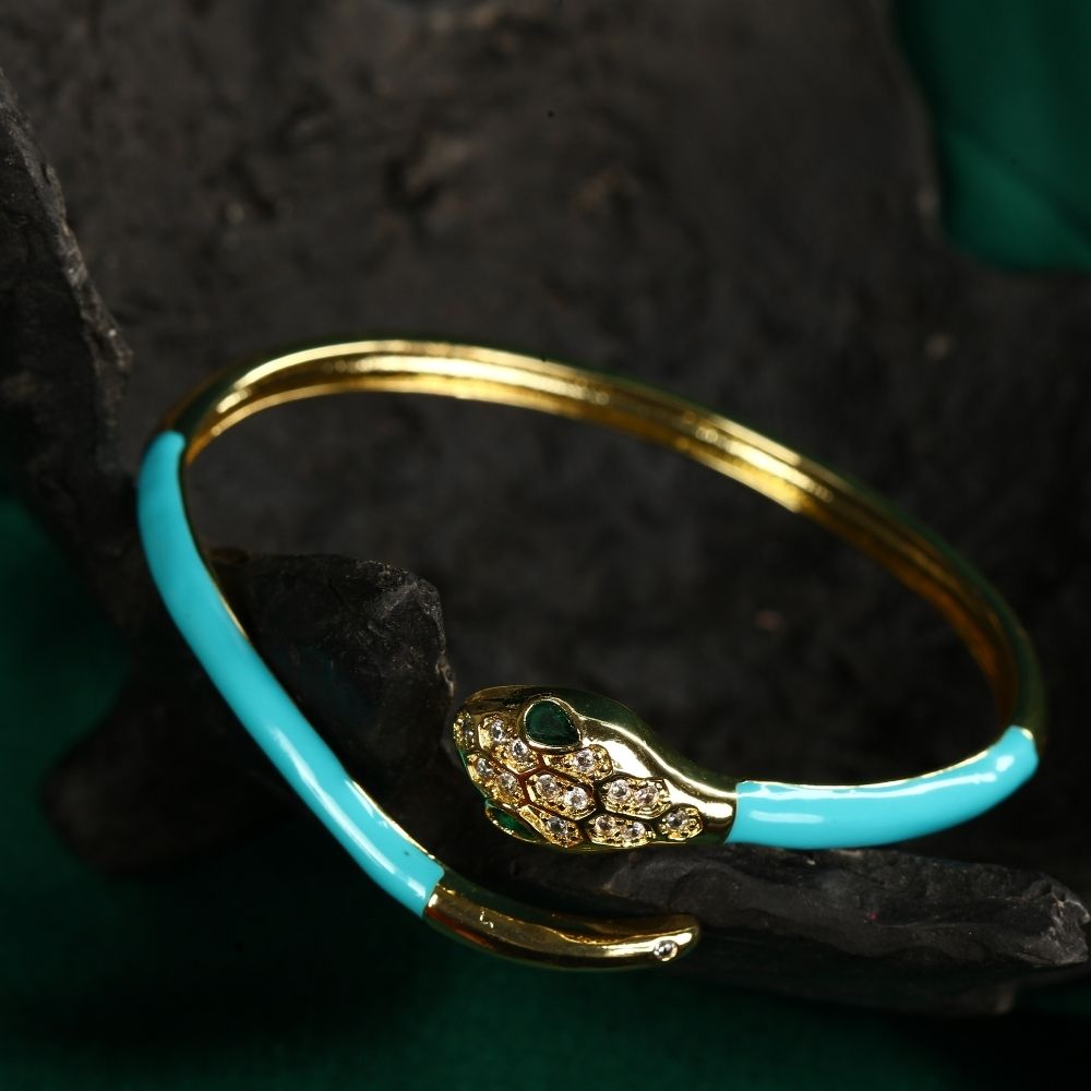 Exquisite Snake Animal Cuff Bracelet