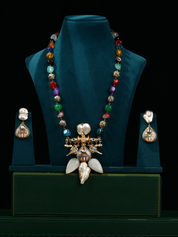 Tribal Necklace with Precious Stones