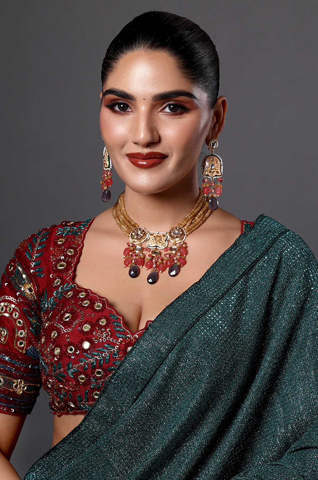 Royal Laakh Choker Necklace Set
