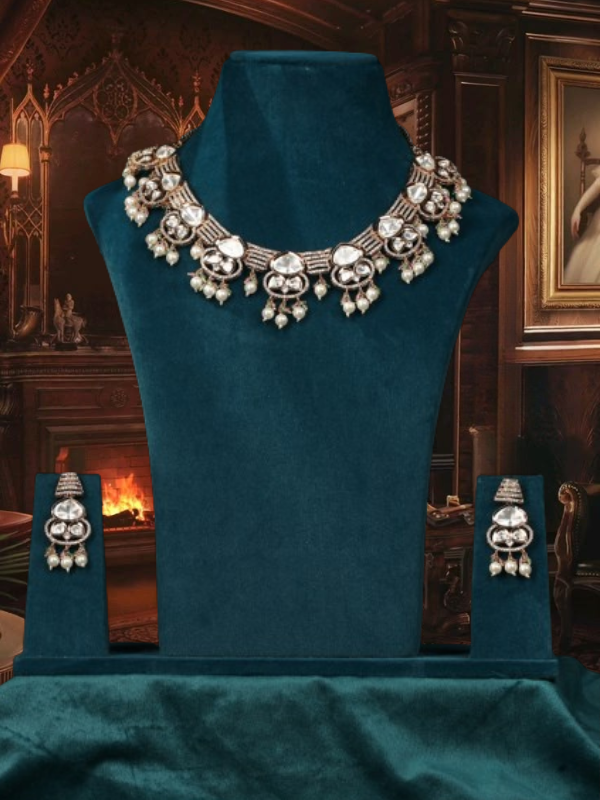 Meenakari Polki Necklace