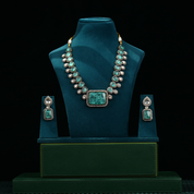 Reception Style Large Pendant Necklace Set