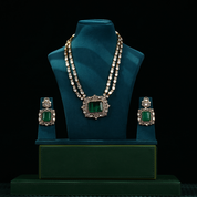 Reception Style Large Pendant Necklace Set