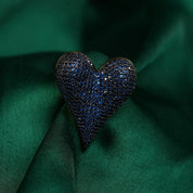 Irresistible Heart Shaped Stone Ring